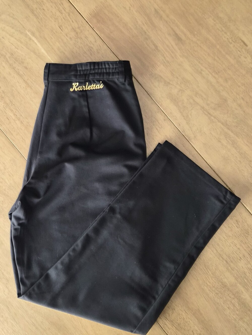 Karletta's Black Straight Leg Pants